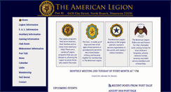 Desktop Screenshot of nbamericanlegion.com